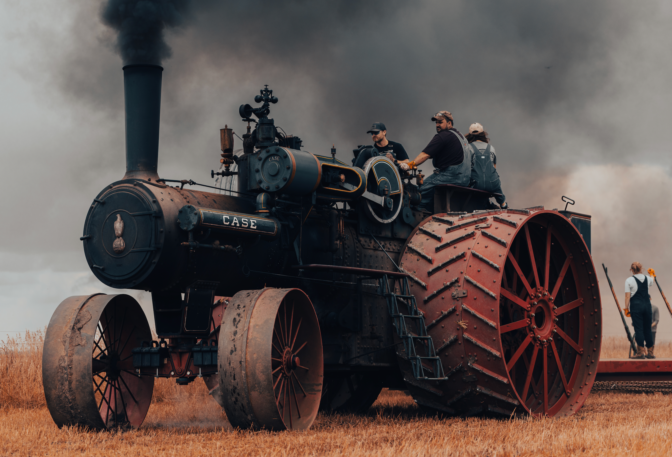 The 150 Case — world's largest operating steam traction engine