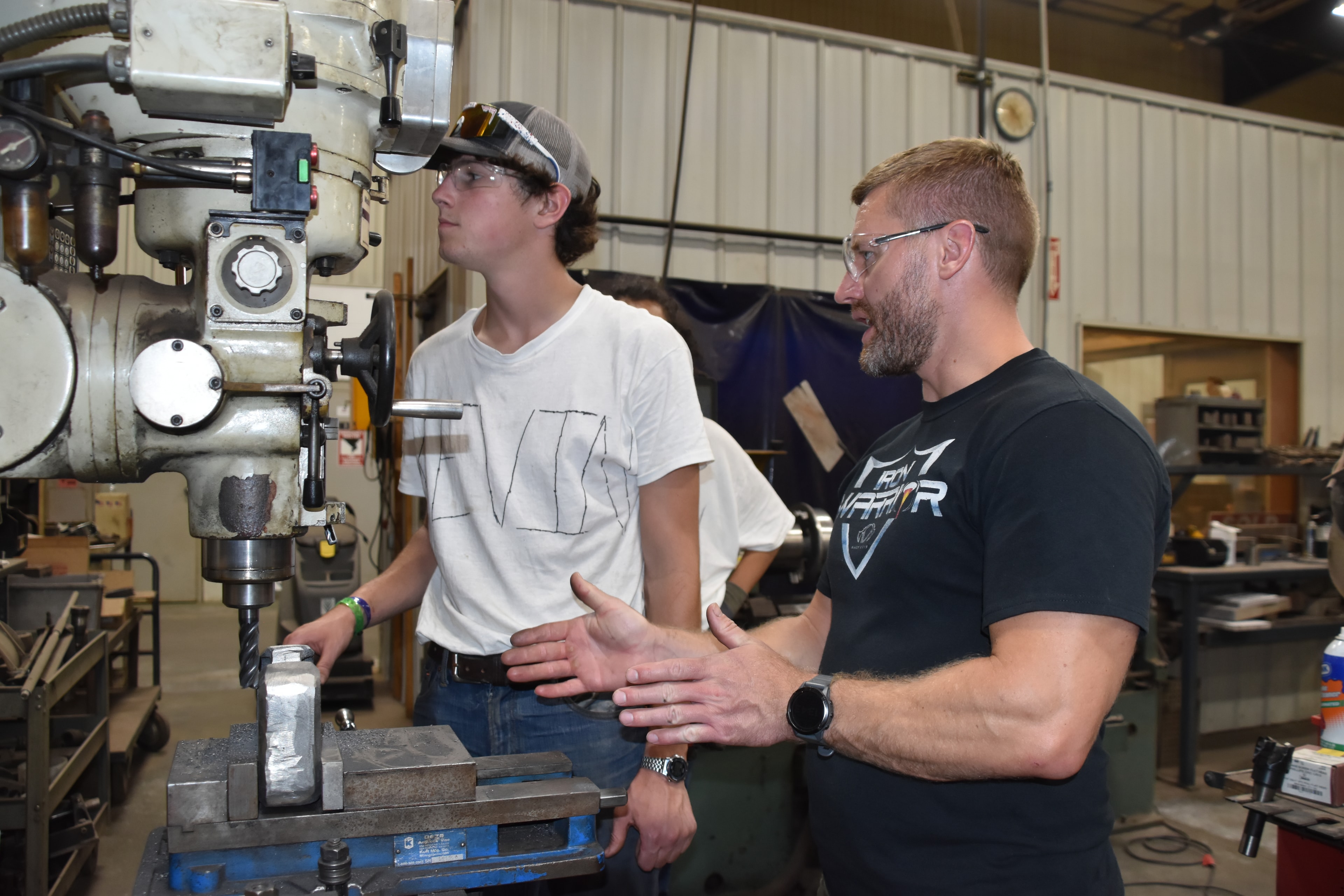 Kory Anderson training the next generation of skilled tradespeople