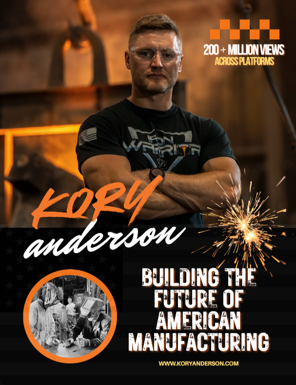 Kory Anderson Media Kit cover