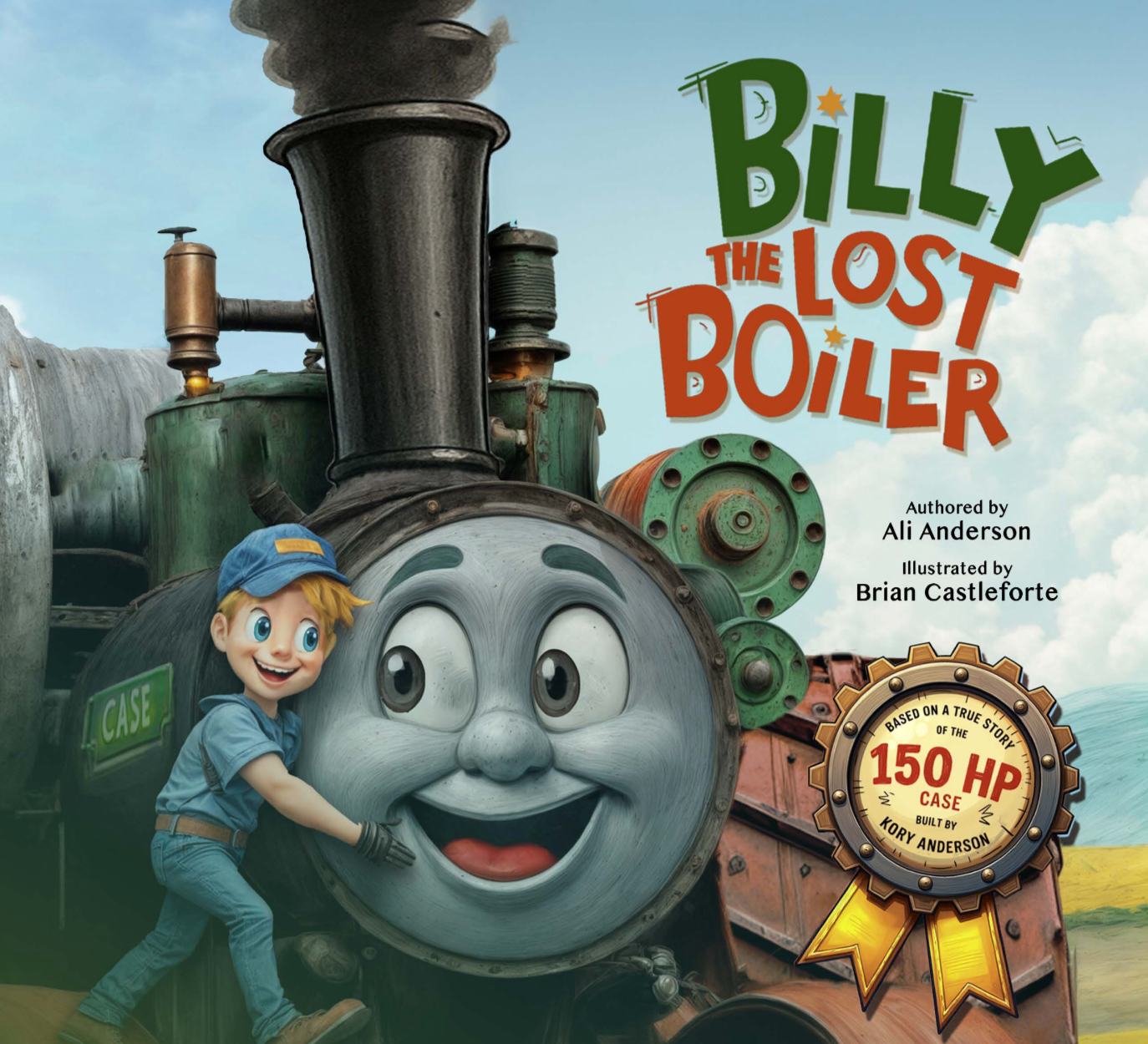 Billy the Lost Boiler children's book cover